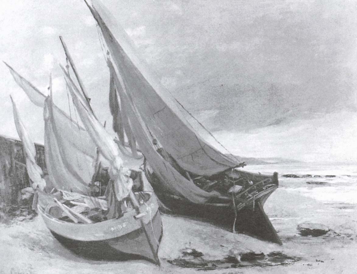 Gustave Courbet Fisherboat